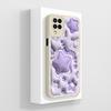 Для Samsung Galaxy A12 M12 F12 Чехол Жидкий Силикон Милый Конфетный Задняя Крышка Для Samsung A 12 Funda Полная Защита Защитное Стекло для Телефона