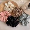16cm Oversized Scrunchies Large Ponytail Holder Fashion Plus Size Hair Rope  Women Girls