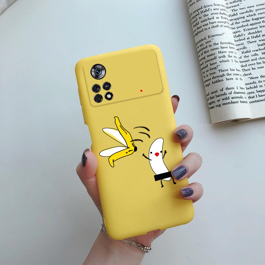 Чехол для Xiaomi Poco X4 Pro 5G Милый Мультяшный Задний Чехол Мягкий Силиконовый Чехол для Телефона Для Xiaomi Poco X4 X 4 PocoX4 Pro X4Pro 5G Funda