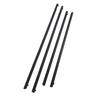 4PCS Front Rear Door Belt Moulding Set 92277517 Black Weatherstrip Window Moulding Trim Seal Belt for Commodore VE VF Sedan MK3858
