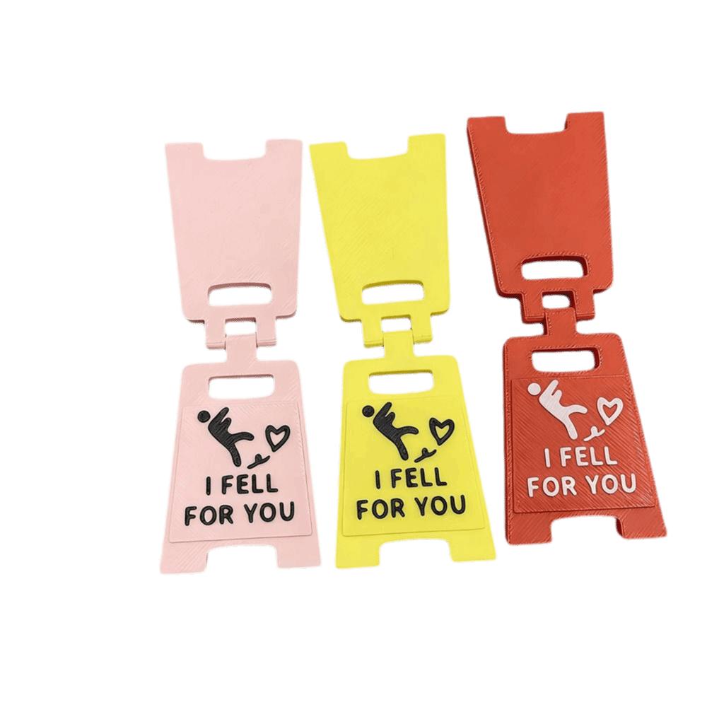 Interesting Design Falling In Love Signboard Mini Size Love Letter Romantic Sign Spouse Gift