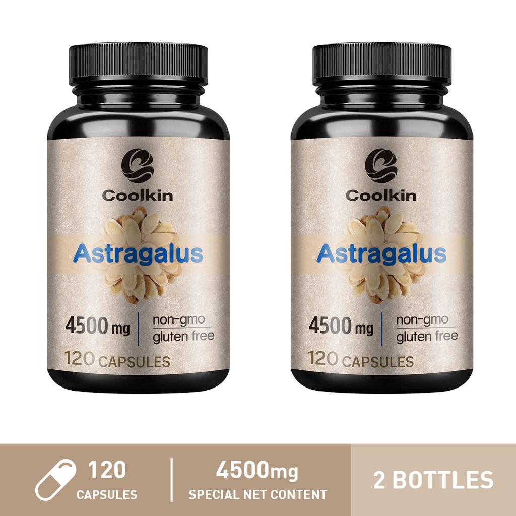 COOLKIN 4500mg Astragalus Extract Supplement - Antioxidant - Immune System Health