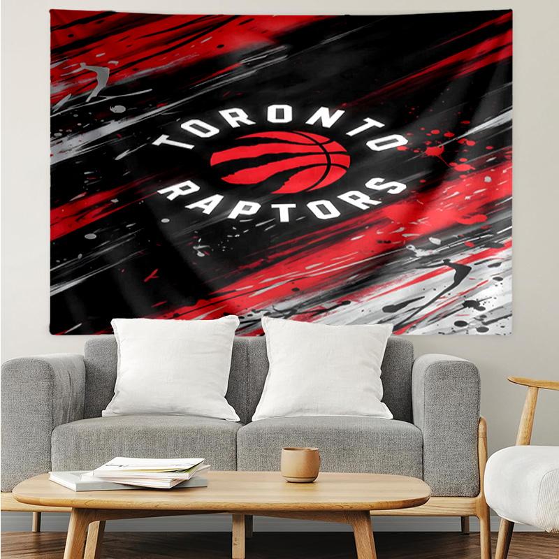 Raptors basketball Logo Quick-Dry Tapestry Hanging for Bedroom,Livingroom, Playroom,Decor Art Room Wall Tapestry Holiday and Birthday Gifts