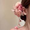 Tassel Chinese Style Hair Clip Ancient Style Flower Hairpin Fairy Hanfu Hair Accessories  Party