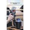 Upgraded 2-in-1 Car Cup Holder Phone Mount  360° Rotatable Universal Cup Holder Phone Stand For iPhone Samsung Smartphones
