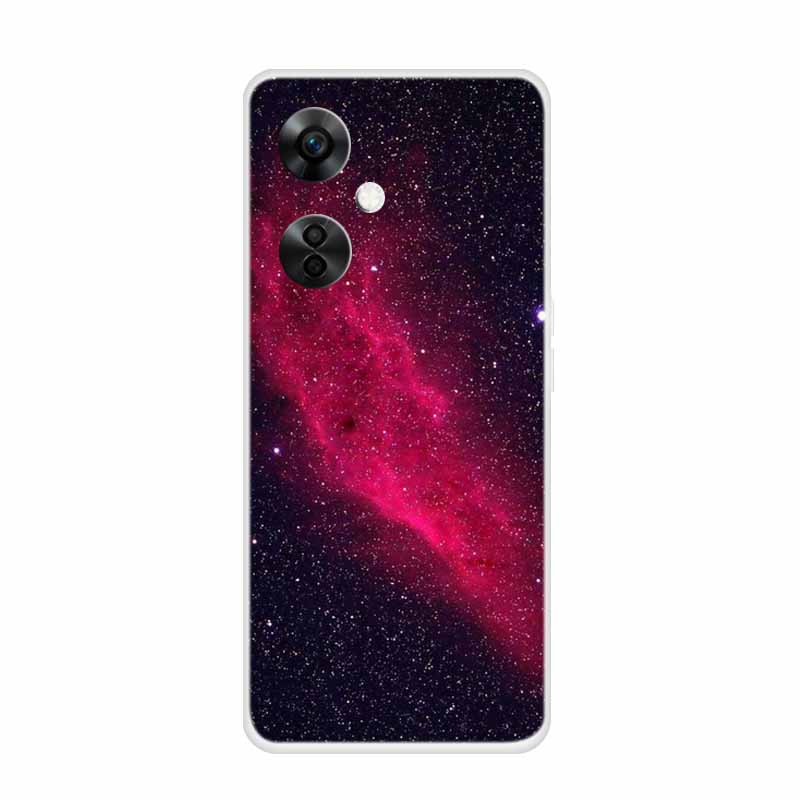 For OnePlus Nord CE 3 Lite 5G Cases Wolf Clear Soft TPU Silicone Phone Cover For One Plus Nord CE 3 5G Case Transparent Etui