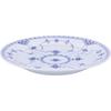Импортная Королевская Копенгагенская синяя рифленая полукружевная тарелка 25 см Свадебный подарок 1017224 [Обычный продукт]