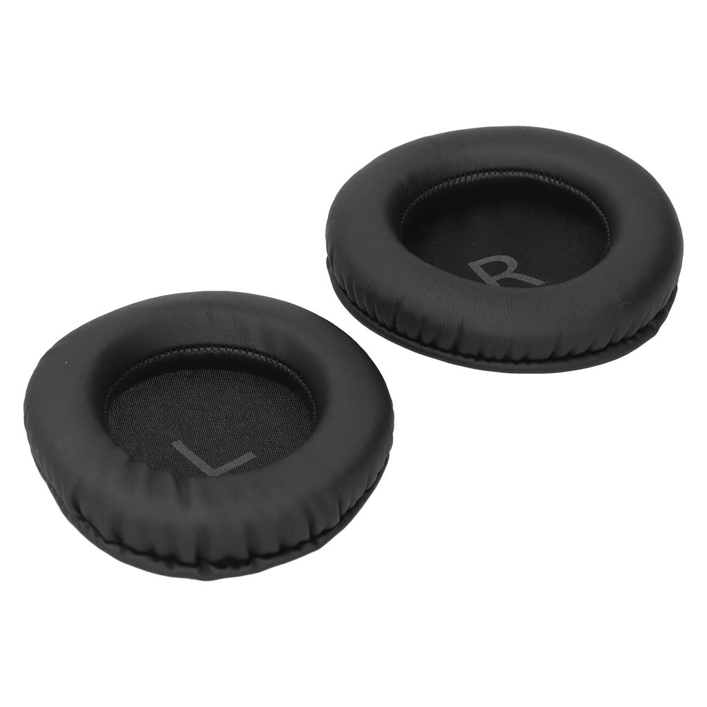 FYZ‑209 100MM Universal Ear Cushions Replacement Headset Ear Pads Cover LR LetteringBlack
