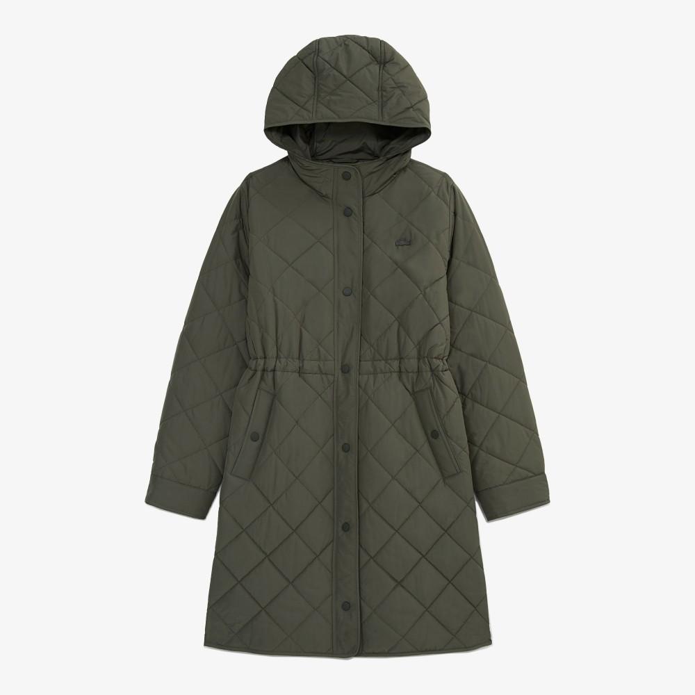 Lacoste Женский стеганый длинный худи-комбинезон BF654E-55NE9F