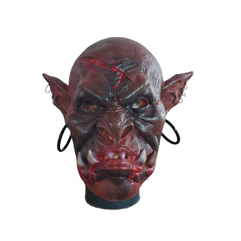New Halloween Monster Headgear for Parties and Comic Conventions COSPLAY Game Warcraft Latex Ghost Mask Prank