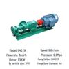 G-type Stepless Speed Regulation Single Screw Pump for Industrial Chemical and Sewage Treatment