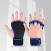 Anti Slip Horizontal Bar Equipment Training Pull-up Anti-cocooning Sports Gym Fitness Half Finger Gloves with Wrist Guards