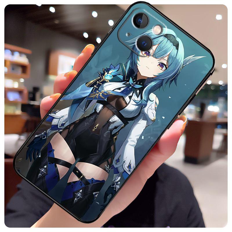 Чехол Genshin Impact Eula для iPhone 17 Pro Max 15 14 13 11 12 16 Pro Max mini 15 16 Plus 16e 17 Air Чехол для телефона