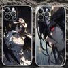 Мультяшный Аниме A-AlbedoS Прозрачный Чехол Для Телефона Для IPhone 16 15 14 13 12 11 Pro Max Plus Мягкая Крышка