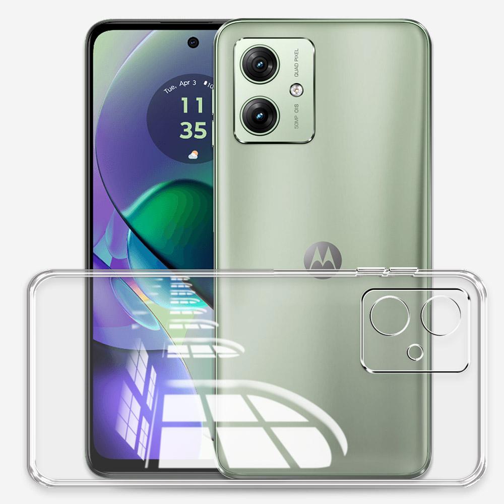 Для Moto G64 5G Чехол Прозрачный Силиконовый Мягкий Чехол Для Телефона или Moto G54 Power Противоударный Защитный Чехол Coque на Motorola Moto G04S Funda