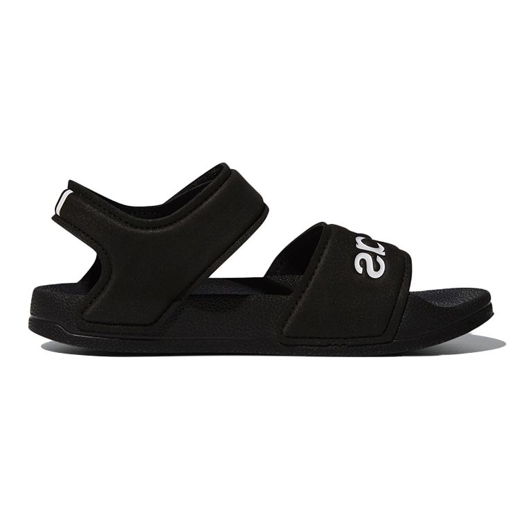 Adidas Adilette Sandal K Core Black Kids Sandals Footwear-White G26879