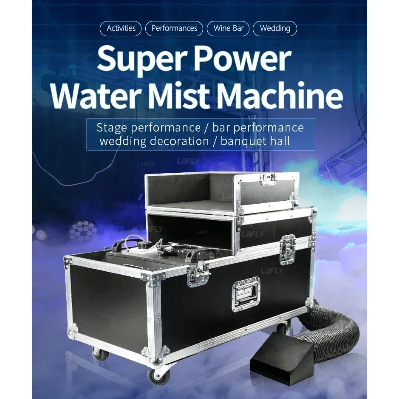 Ships from EU,5000W Water Fog & Low Lying Smoke Machine - DMX-Controlled Stage Equipment for Weddings, Parties, Discos & Performances