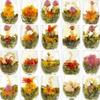 20/40/60 Pcs Blooming Tea Green Tea Artistic Blossom Flowers Tea Blooming Tea Balls