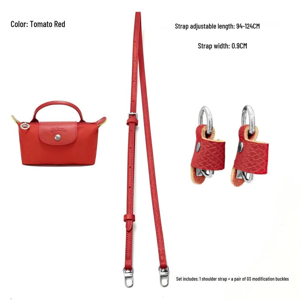 Ремешок для мини-сумки-пельменя Longxiang - Модификация без пробивания