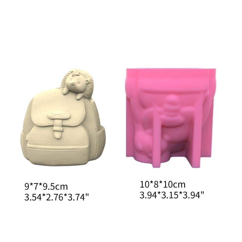 Hedgehog Succulent Planter Mold for Concrete Crafts Home Decor Hedgehog Flower S Molds Garden Statues Craft