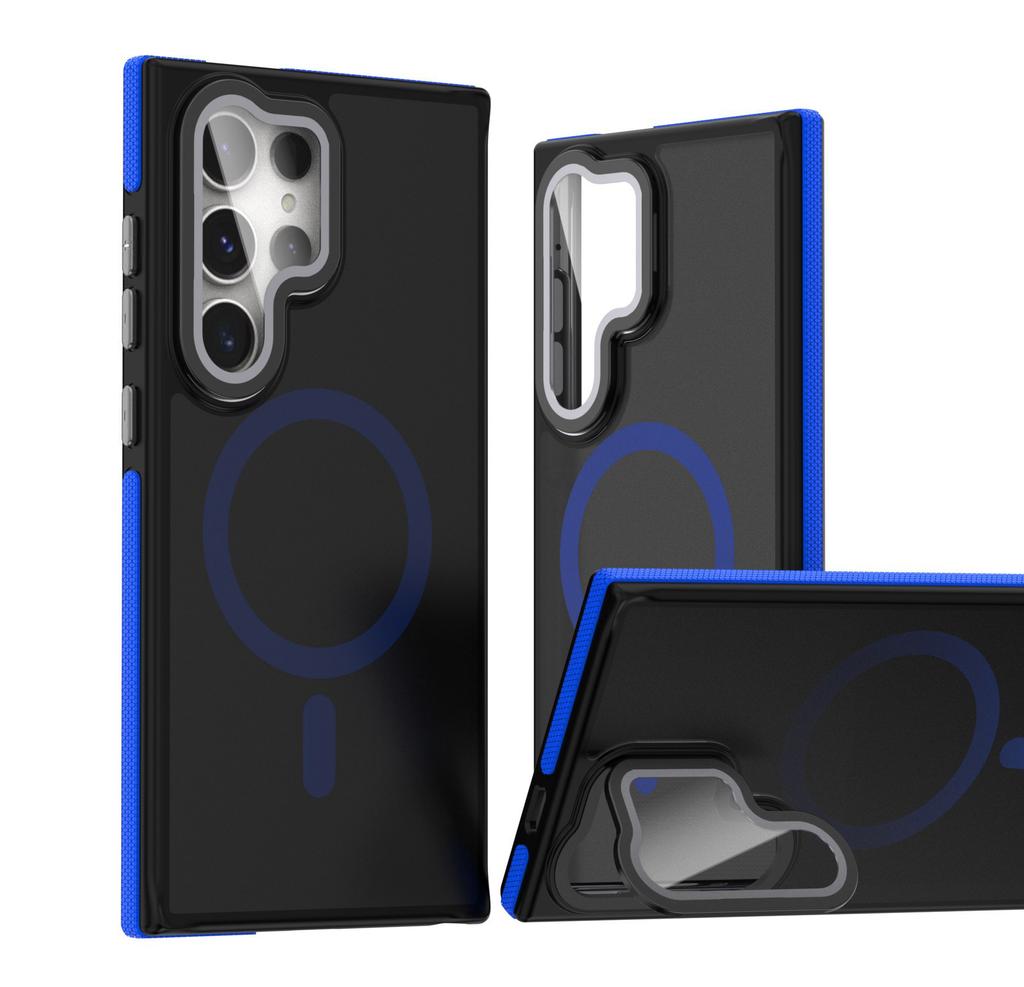 Применимо к Samsung S26Ultra Skin Sense Магнитный Чехол для Мобильного Телефона Держатель для Камеры S25Ultra Противоударный Защитный Чехол