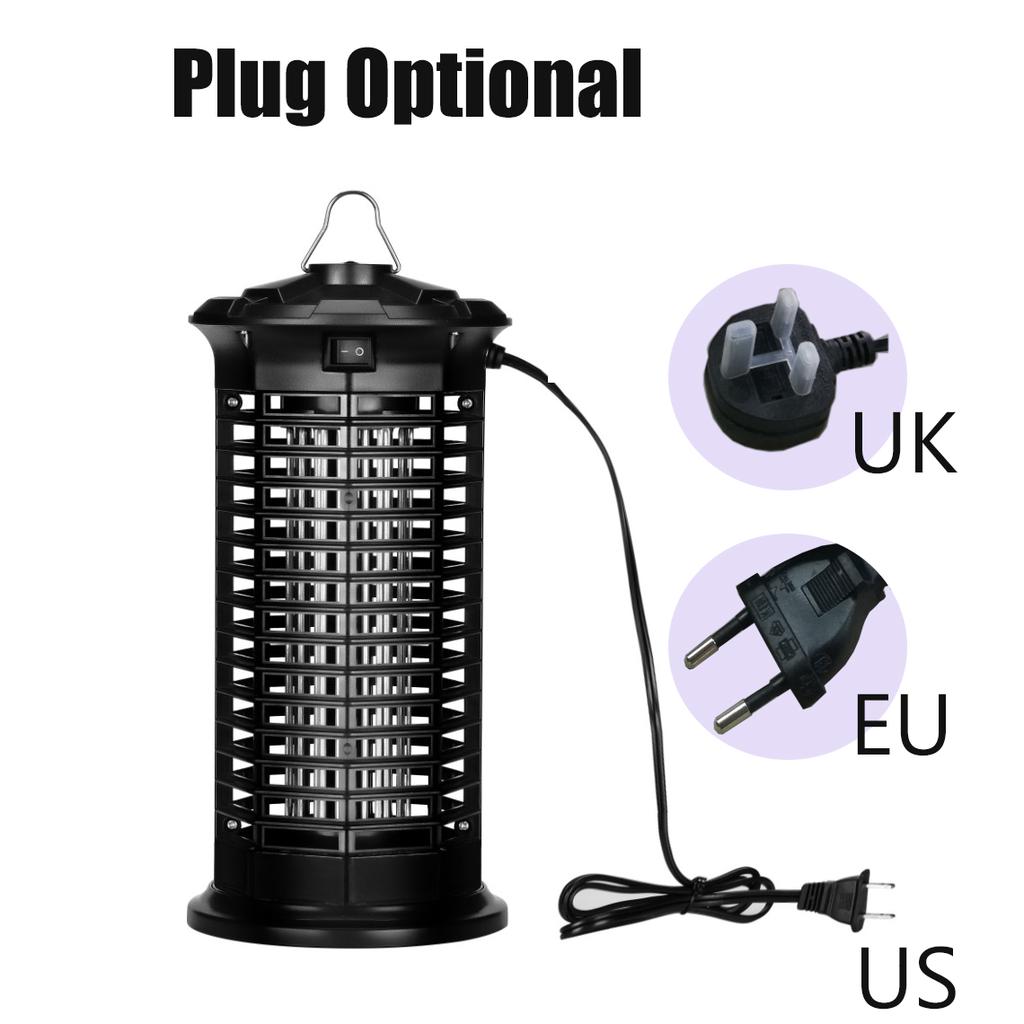 Электрический Заппер для насекомых, убийца комаров, ловушка для насекомых, ловушка для насекомых с ультрафиолетовым светом, лампа для ловли вредителей