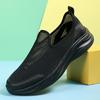 Large Size Men's Shoes Summer New Lazy Hollow Breathable Mesh Shoes Low Top Foot Cover Casual Sports Single Shoes