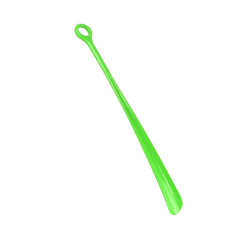 Plastic Shoe Horn with Round Handle – Easy Lift for Elderly, Pregnant, or Lazy People