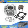 Motorcycle Engine Cylinder Piston Gasket Kit For 62mm Bore ZongShen ZS 190cc Z190 W190 1P62YML-2 Engine Dirt Pit Bike Atv Quad