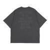 NEW ERA Oversized Typography Graphite S T-Shirt S/S