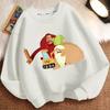 Children's Fashion John's Farm Hoodies for Autumn and Winter, Casual Round-neck Hoodies for Boys and Girls