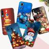 Black Tpu Case For Huawei Honor X8 50 Lite Pro 10 Lite Nova 5t 8 9 Pro 4G 5G 8i Cover Christmas Tree Light Winter