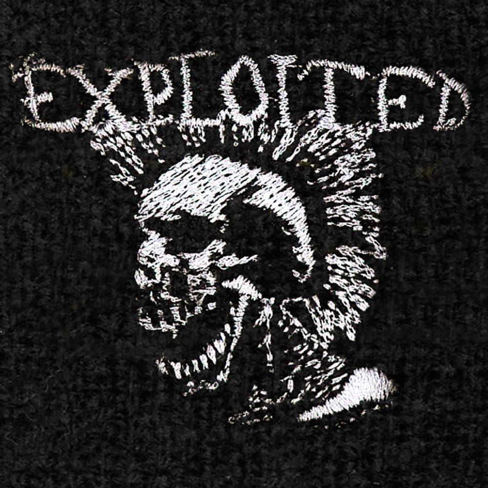 Браслет «Использованный могиканский череп» с вышивкой