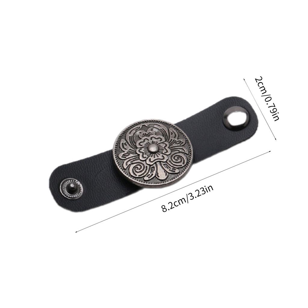 Резная пряжка Пряжка для шарфа для женщин ПУ кожа Застежка для шарфа Исламский шарф Вес для вуали Принадлежности Украшение для головного платка