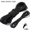 Sewing Clothing Elastic Band Elastics Rubber Bands Craft Supplies Strong Elastic Cord DIY 3/4/5/6/8MM Black Rope Accessories