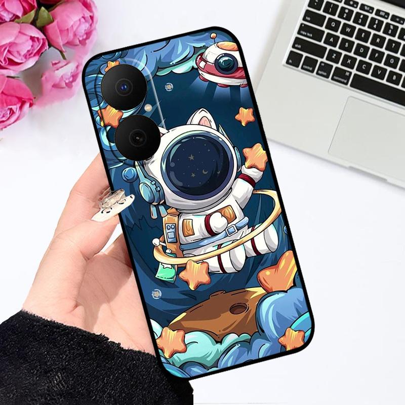 Чехол для Huawei Nova Y73 Fundas Масляная живопись Силиконовая задняя крышка для Huawei Enjoy 80 Мягкий матовый чехол для телефона JUY-AL00 Защитный корпус