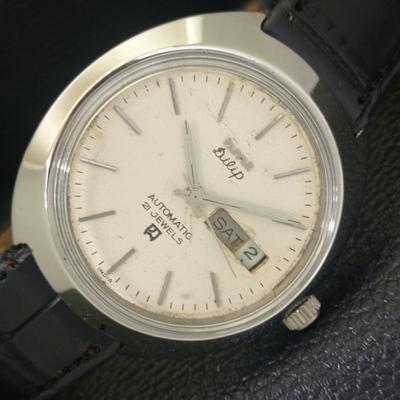 ВИНТАЖНЫЕ HMT DILIP АВТОМАТИЧЕСКИЕ 6501 ИНДИЙСКИЕ МУЖСКИЕ ЧАСЫ С ОРИГИНАЛЬНЫМ ЦИФЕРБЛАТОМ a703282-1
