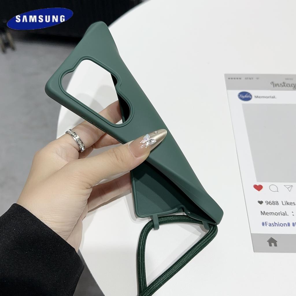 Чехол-шнурок на шею для Samsung Galaxy S25 S26 S24 S23 S22 S21 Ultra Plus S20 FE A32 A52 A72 A73, мягкий чехол из ТПУ