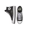 Converse All Star Платформа Layer Нескользящие Легкие Прочные Высокие Кеды для Скейтборда Женские Кроссовки Черные Белые 569722C