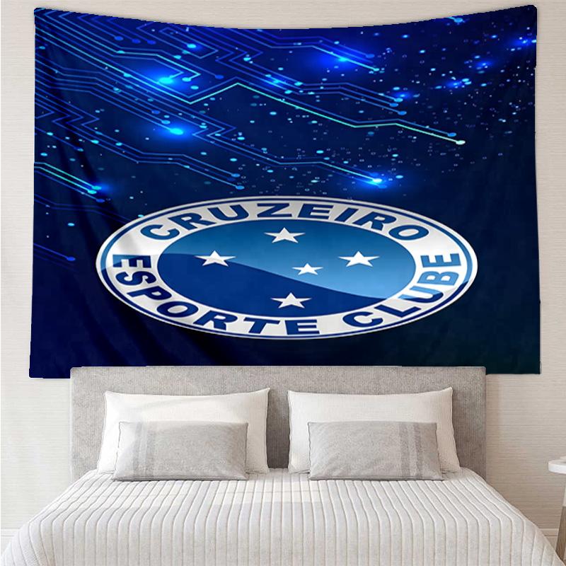 1PC Fc Stars Shine Printed Tapestry Room Decoration Wall Hanging for Living Room Bedroom, dormitory, Birthday and Christmas gifts