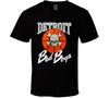 Унисекс рубашка Хлопок Оверсайз Большой размер Detroit Bad Boys Ретро Футболка для фанатов