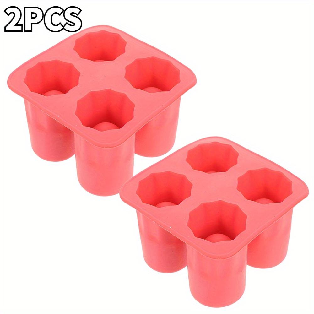 Reusable Whisky Ice Cube Tray Food Grade Ice Cup Tray Maker Kitchen Bar Accessories Cake Dessert Mousse Moulds Baking Supplies