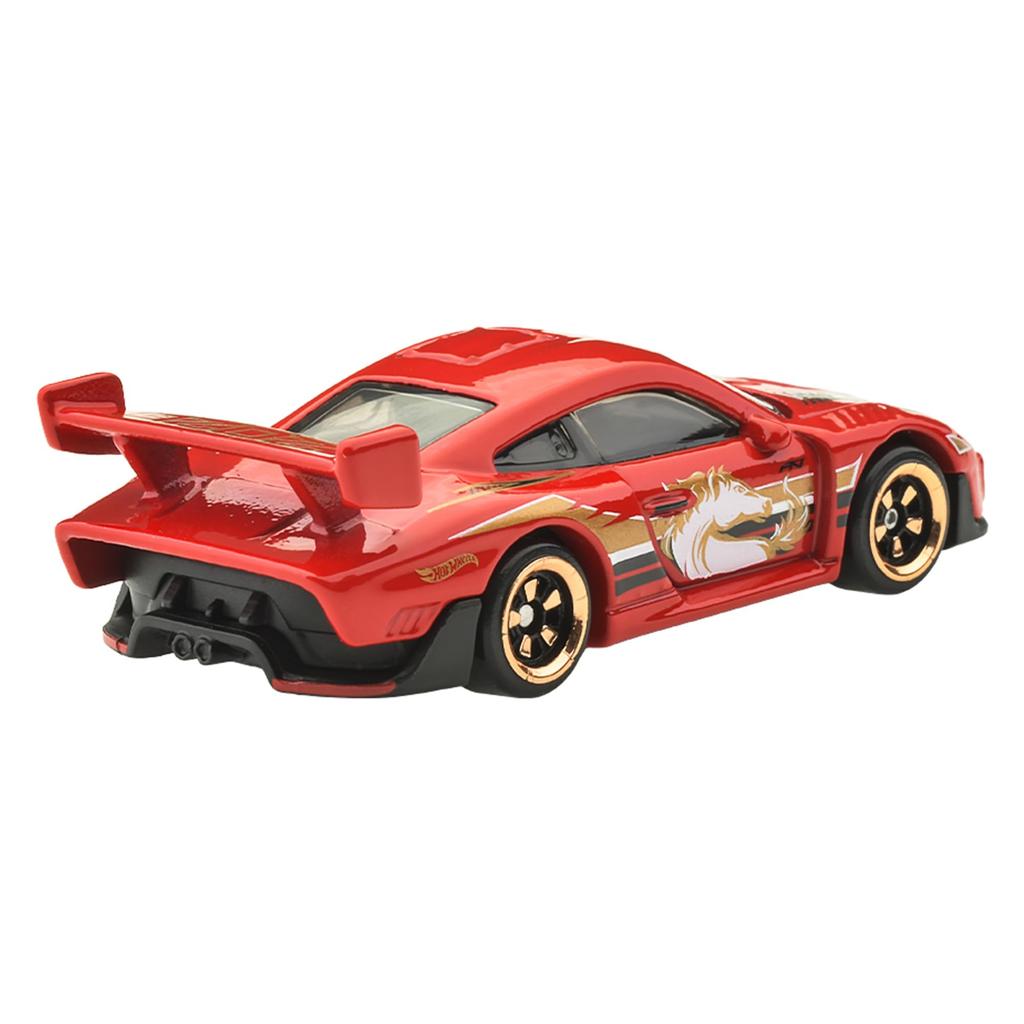 Hot Wheels Серия 'Серебро' Porsche 935 Игрушечный Автомобиль Мини-Машинка JNF49 Возраст 3+ Красный