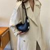 Летняя популярная сумка из искусственной кожи, модная универсальная высококачественная текстура, одинарная сумка через плечо, полумесяц, сумка подмышкой, идеально подходит для повседневного использования