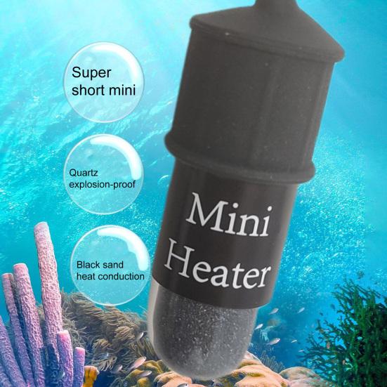 Нагреватель для аквариума, длительный срок службы, USB-цифровое напряжение 5 В, мини-контроль температуры, никель-хромовая проволока, термостат для аквариума, нагревательный стержень для личного использования