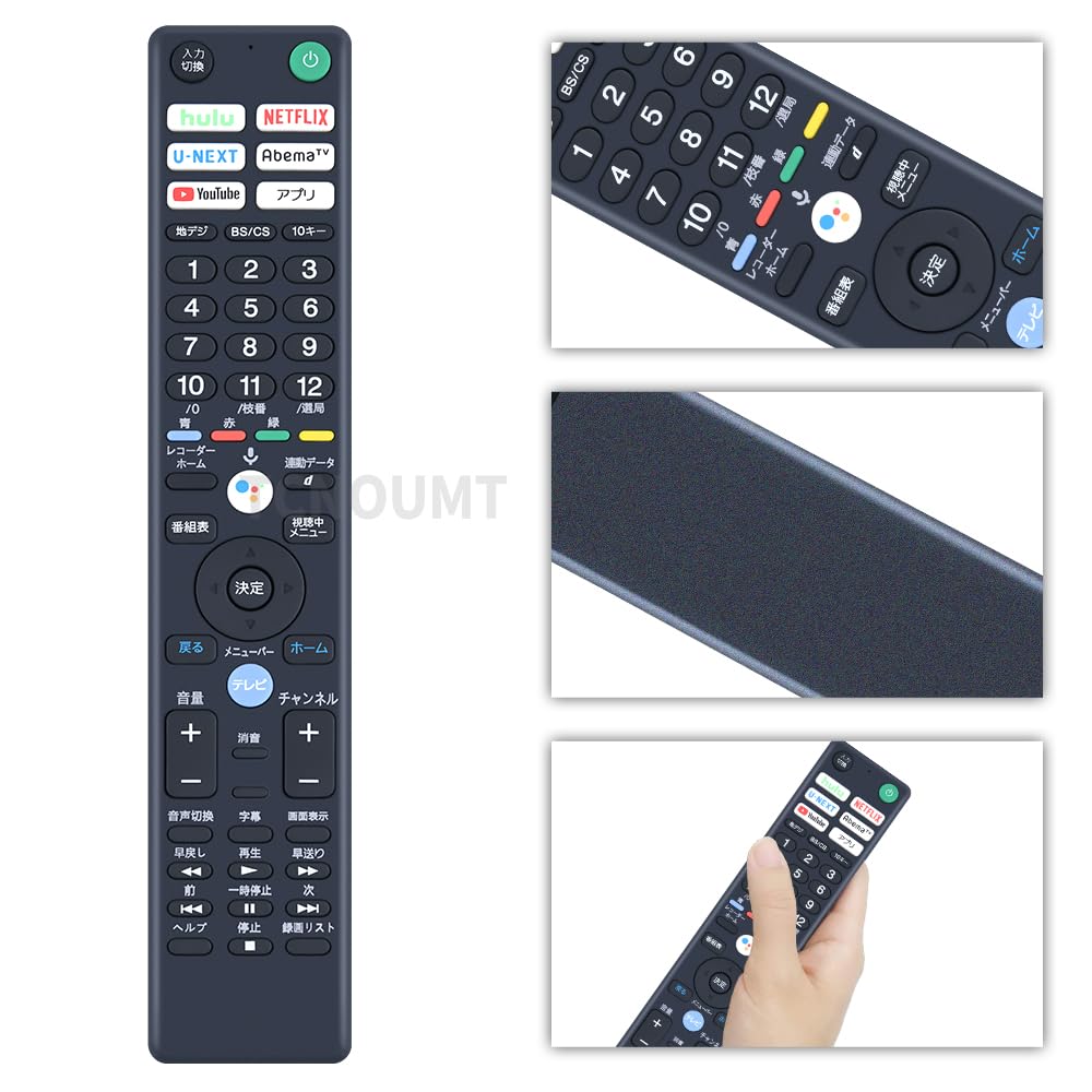 Сменный пульт дистанционного управления BRAVIA для Sony Sony Простая настройка, не требуется Совместимость с аудиосистемой RMF-TX400J, KJ-43X8500F