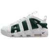 Air More Uptempo Противоскользящие Износостойкие Низкие Винтажные Баскетбольные Кроссовки Унисекс Бело-Зеленые Винтажные Баскетбольные FZ3055-102