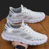 Men's Spring New Casual Shoes Sports Trendy Mesh Shoes Breathable Non-slip Versatile Outdoor Lazy Shoes Men's Flying Woven Shoes