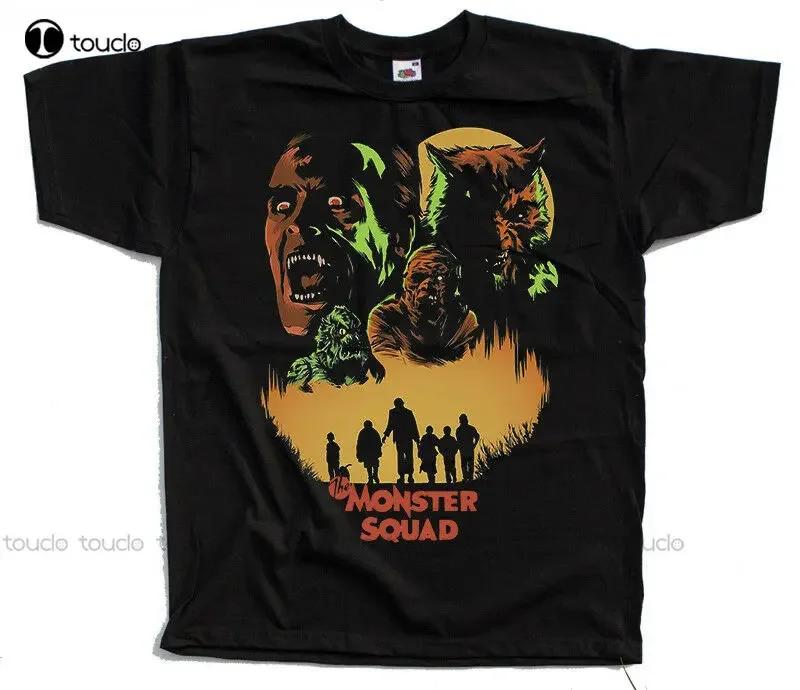 The Monster Squad Movie Black T Shirt All Sizes S5xl Unisexs Tshirt Custom Aldult Teen Unisex Digital Printing Tee Shirt Xs5xl