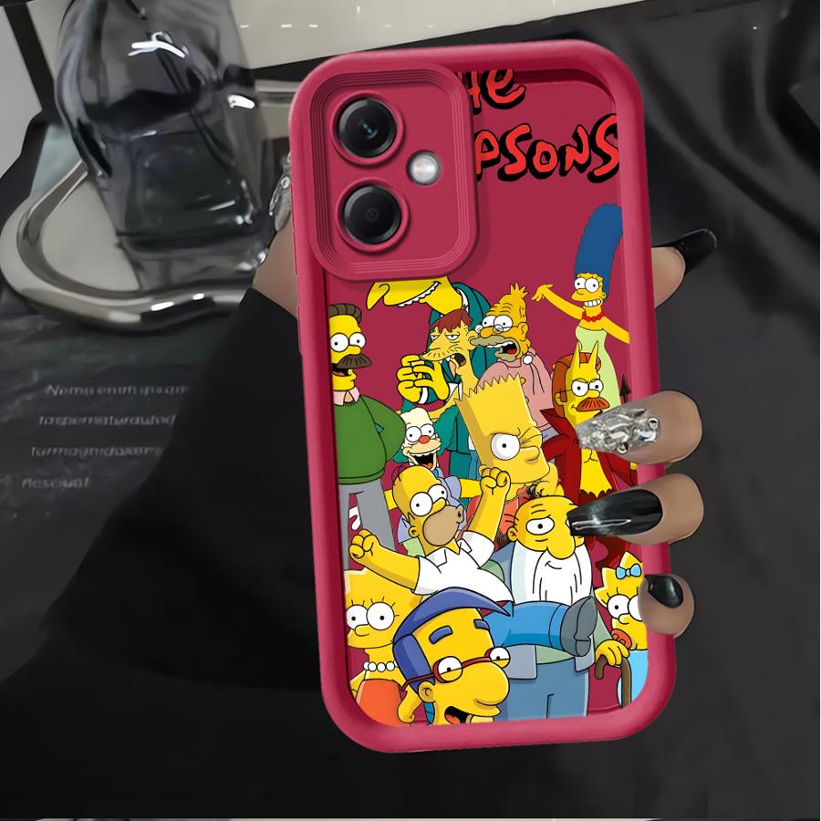 Чехол-бампер The Simpsons Art для Xiaomi Redmi Note 14 Pro Plus 11 12 10S 12S Note 13 9s 11S 10